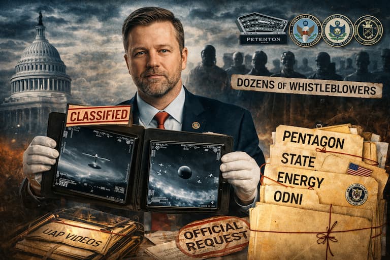 Eric Burlison chce ujawnienia nagrań UAP