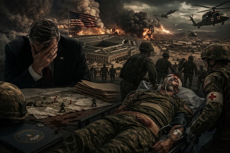 Czy Pentagon ukrywa prawdziwe straty na Bliskim Wschodzie?