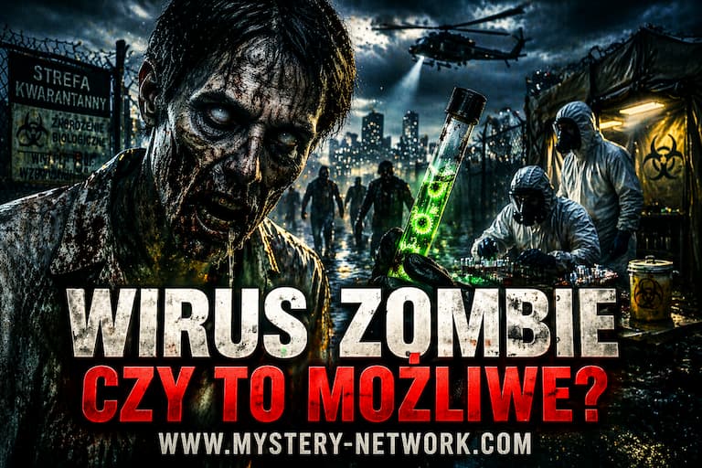 Wirus zombie czy to możliwe? Naukowe eksperymenty i ukryte badania